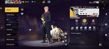 14k qizil: Free Fire hesabı – yüksək səviyyəli profil - Səviyyə: 72 - Like — 2