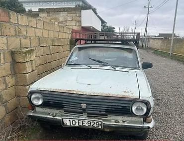 rul satisi: Model: QAZ-24 Volqa (sedan) Rəng: Açıq mavi/ağ ton Yanacaq: Benzin — 6