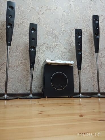 5 1 səs: İşlənmiş LG Kolonka, Növ - Ev kinoteatrı üçün, rəng - Qara — 10