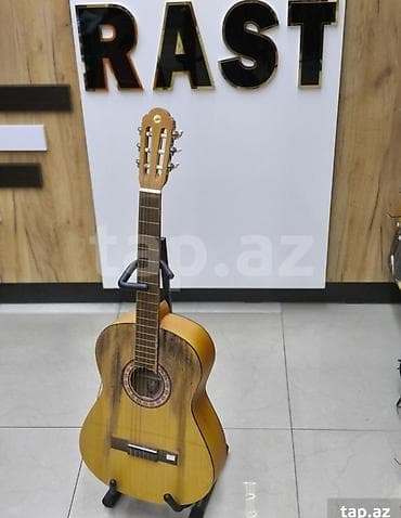 gitara tuner: Klassik ağac materialından hazırlanmış Yeni model Gitara 🎸 Çanta və — 1