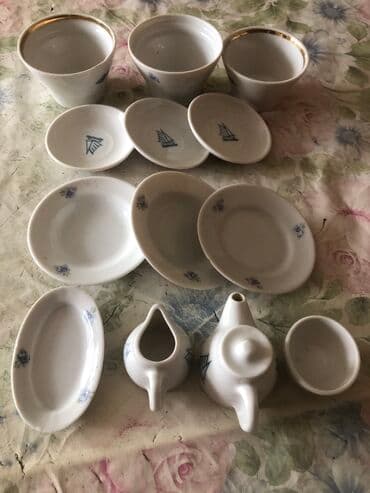 купить бу самовар на дровах: Usaq servis dəsti. 60ilindir — 2