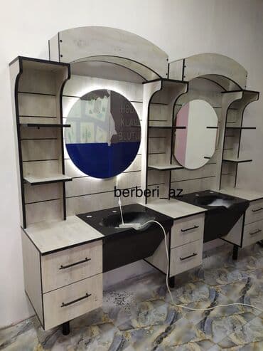 офисная мебель: İstənilən dizaynda və uyğun büdcəyə bütün növ Bərbər mebellərinin — 15