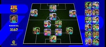 is axtarıram teze: EFootball hesabı/squad satışı - Komanda: FCB temalı squad - Kolektiv — 1