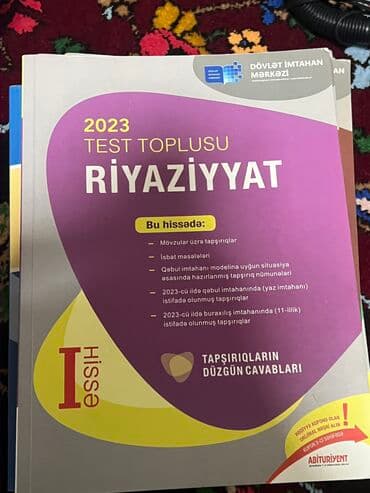 narkotik duxu qiymeti: Test kitablari her biri tezediryazilmayib qiymetinden asagi — 3