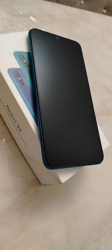 Redmi 9A, 32 ГБ, цвет - Зеленый, Две SIM карты — 4
