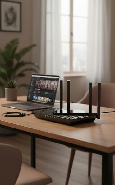 telefonsuz modem: TP-Link Archer AX55 Pro – AX3000 Wi‑Fi 6 router - Wi‑Fi 6 (802.11ax) — 1