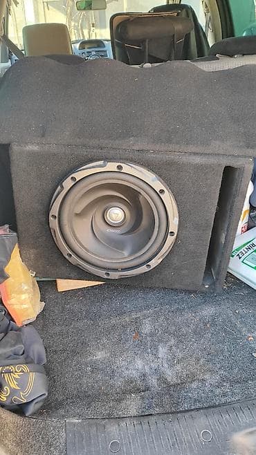 Monitorlar: Avtomobil üçün akustik sistem dəsti - Subwoofer: Kenwood markalı bas — 3