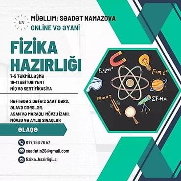 proqramlar: Repetitor, Fizika, Azərbaycan dili, Abituriyent hazırlığı — 1