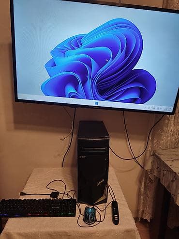 Masaüstü oyun/iş kompüteri – tam set Komponentlər: - Prosessor: Intel