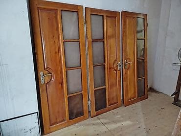 qapi islenmis: Qonaq otağı üçün Yeni Otaq qapısı 90x205 sm Şəbəkə ilə, Zəmanətsiz, Ödənişli quraşdırma, Ünvandan götürmə — 3