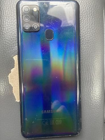 samsung not2: Samsung Galaxy A21S, rəng - Qara, İki sim kartlı — 1