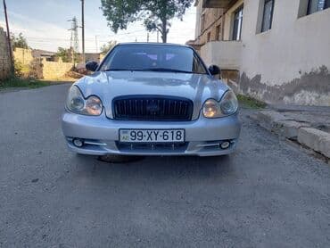 qaz start maşın: Hyundai Sonata sedan – gümüşü rəngdə, avtomatik transmissiya — 6