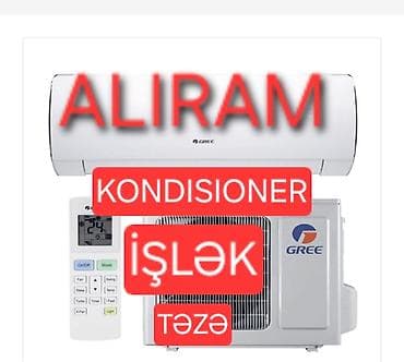 daşınan kondisioner: ALIRAM KONDISIYONER ISLEK YENI MODELER GELIB UNVANAN OZUMUZ ALIRIQ — 1