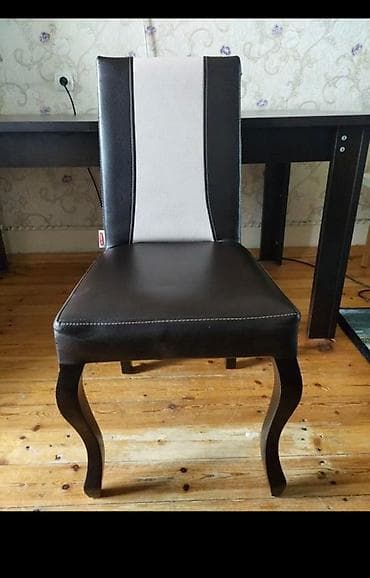 Masalar və oturacaqlar: Mətbəx üçün, Açılan, Dördbucaq masa, 6 stul — 2