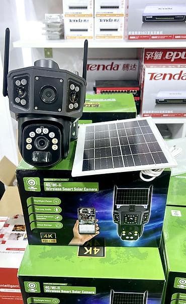 polaroid camera: 4G solar 2 kamera ptz 360° smart + 64gb Günəş Panelli Ağıllı — 2