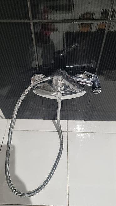 Satılır: Piyedestallı hamam çanağı və qarışdırıcı dəsti - Model — 3