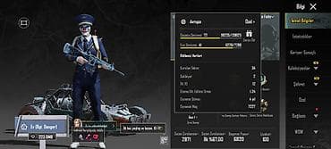 PUBG Mobile dolu və köhnə hesab satılır. – Hesab səviyyəsi: 72 – — 2