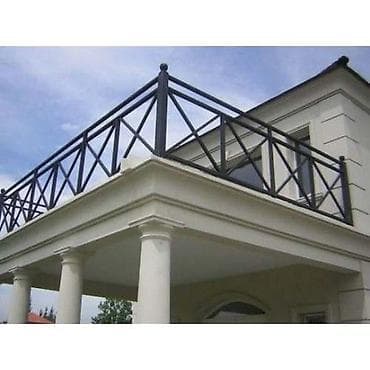 optik qaynaq: Balkon məhəccəri, Polad — 3