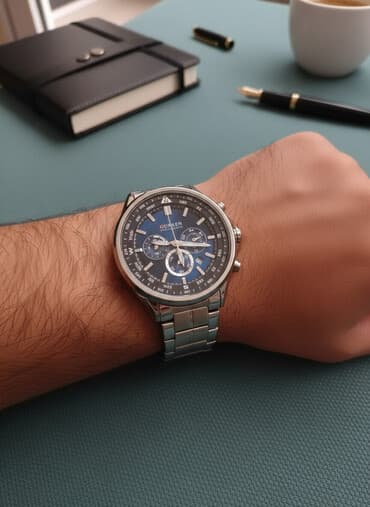 İşlənmiş, Qol saatı, Curren, rəng - Gümüşü