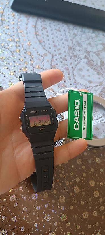 saat omega: Yeni, Qol saatı, Casio, rəng - Qara — 1