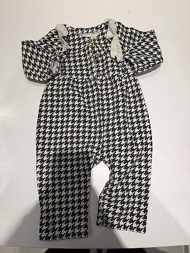 uşaq cadiri: H&M körpə tulumu - Brend: H&M - Ölçü: EUR 80 / US 12M — 1