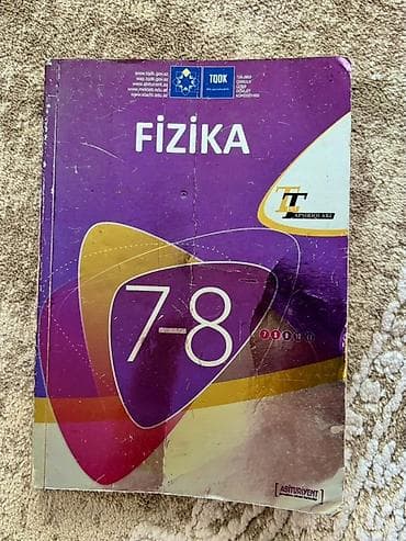 Məhsul: Fizika test toplusu (7–8-ci siniflər üçün) - Nəşr: TQDK lalafo.az -da Məhsul: Fizika test toplusu (7–8-ci siniflər üçün) - Nəşr: TQDK