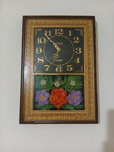 metbex dekorlari: Divar saatları, Saniyə əqrəbi — 1