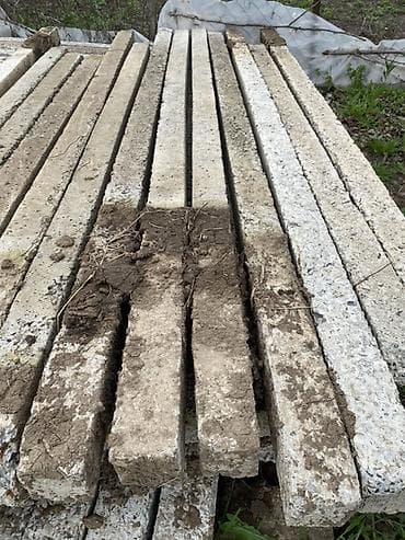 meyve tinglerinin satisi: Məhsul: Beton dirəklər dəsti 500 ƏDƏD Ölçü : uzunluq - 2.60 eni - — 2