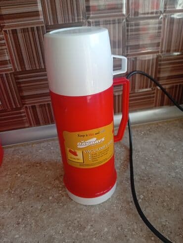 Mətbəx aksesuarları: Rəng - Qırmızı, Termos, 0,5 bucket volume l — 1