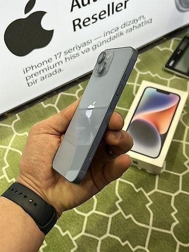 ТВ и видео: IPhone 14, 128 ГБ, Голубой, Face ID — 4