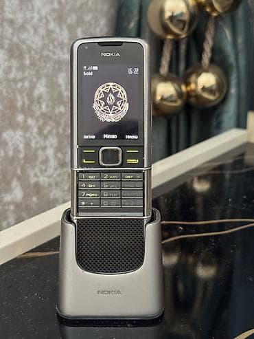 Nokia 8000 4G, < 2 GB Memory Capacity, rəng - Boz, Düyməli