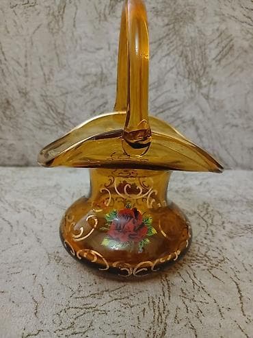 konfet qabi: Razilasma yolu ile .Dekorativ şüşə dəst - Material: qalın — 5