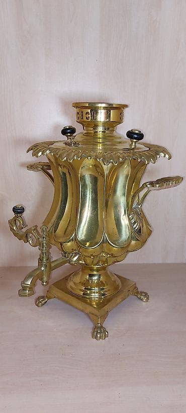 gitara simi: 19-cu esrin sonlari Tula istehsali samovar 7-litrlikdir, materiali; — 6