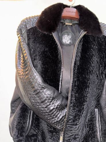 Pencəklər: Kurtka, Dəri, Qış, 2XL — 1