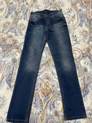 Boşqablar: Джинсы на мальчика 11-12 лет. В отличном состоянии — 1