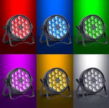 projektor perdesi: PM LIGHTING PB418 səhnə işıqlandırma proyektoru - 18 LED mənbə: yüksək — 3