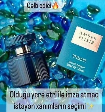 Ətriyyat: Amber elıxır eriri endirimde isdeyenler buyursun 33azn — 1