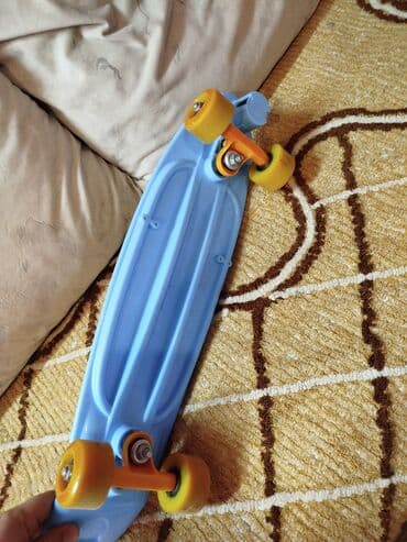 çadır kamp: Məhsul: Plastik kruizer skeytbord - Rəng: Gözəl açıq mavi gövdə — 2