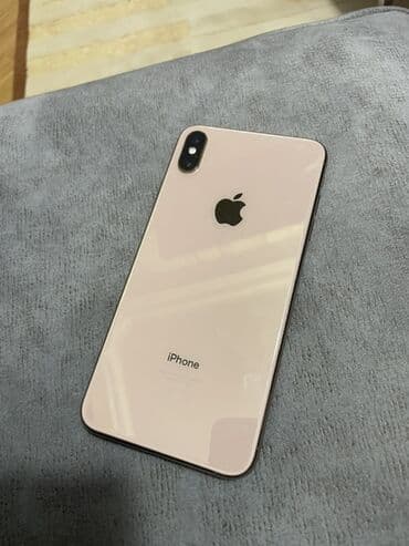 qizil terezi: IPhone Xs Max, 64 GB, Qızılı, Face ID — 1