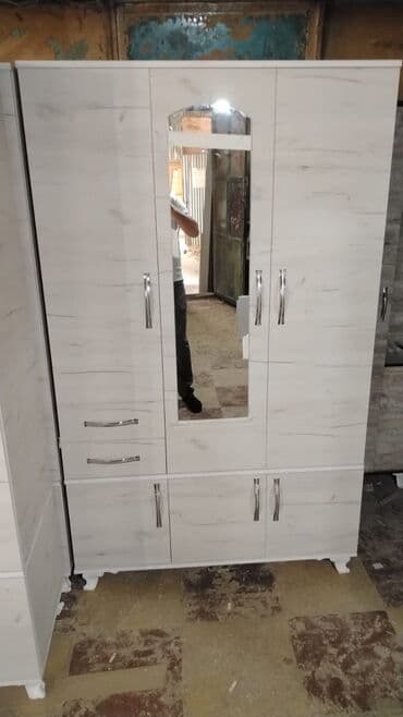 kombi ucun şkaf: Yeni, Açılan, 3 qapılı Düz dolab, Şifonyer, Rusiya — 12