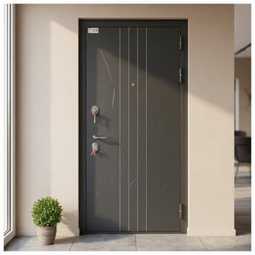 российские двери в баку: Для квартиры Новый Входная дверь С замком, Без гарантии, Бесплатная доставка — 1