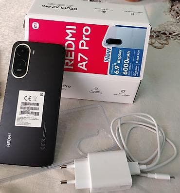 10 pro max: Redmi 7A, 128 GB, rəng - Qara, İki sim kartlı — 2