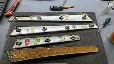 teker satisi ucuz qiymete: Məhsul: Avtomobil qapı daxili dekor moldinq dəsti (qəhvəyi/taxta — 2