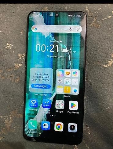 Honor 8X, rəng - Qara, İki sim kartlı