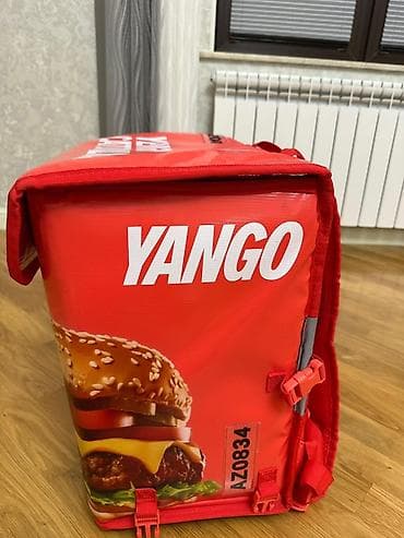 Kuryer çantaları: YANGO yemək çatdırılması üçün termo çanta (kuryer üçün bel çantası) - — 2