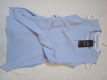 женская шифоновая блуза: Повседневное платье, Мини, S — 3