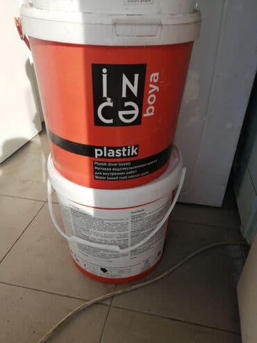 акриловая краска: Акриловая Фасадная краска. Есть в наличии Матовая водоэмульсионная — 3
