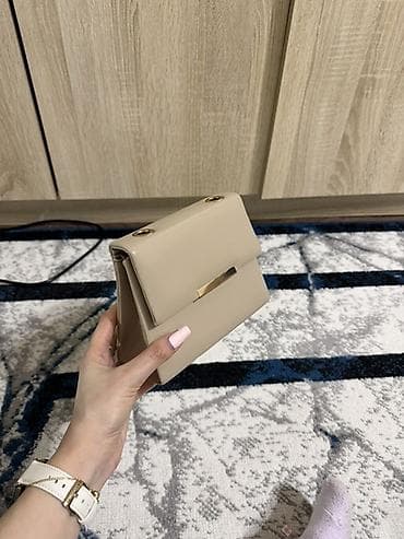 bolt sumka: Qadın çantası seti 1) Qırmızı mini çiyin/çapraz çanta - Material — 4