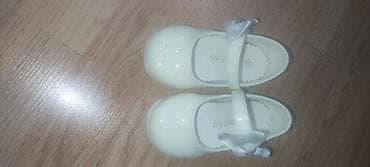 dəri baletkalar: Rəng - Bej Baletkalar, Ölçü: 20, Qız üçün — 3