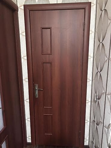 mdf material satisi: 4 QAPI SATILIR (3 ŞÜŞƏLİ VƏ 1 ŞÜŞƏSİZ) MDF/interyer qapıları - — 4